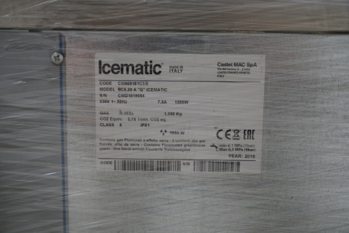 1491849-5 Blast chiller Icematic BC5.20 A “G”