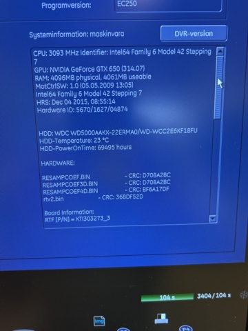 1453382-25 Ultrasound machine with probes and accessories - GE Voluson E6 -2016