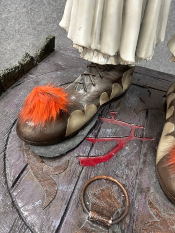 1436348-10 Plastic statue approx. 250 cm high "Pennywise" - IT Chapter Two - Muckle Mannequins