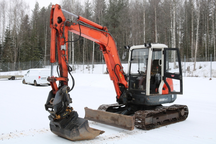 Crawler excavator Kubota KX161-3a. 2007th - PS Auction - We value