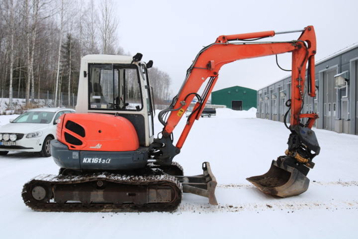 Crawler excavator Kubota KX161-3a. 2007th - PS Auction - We value