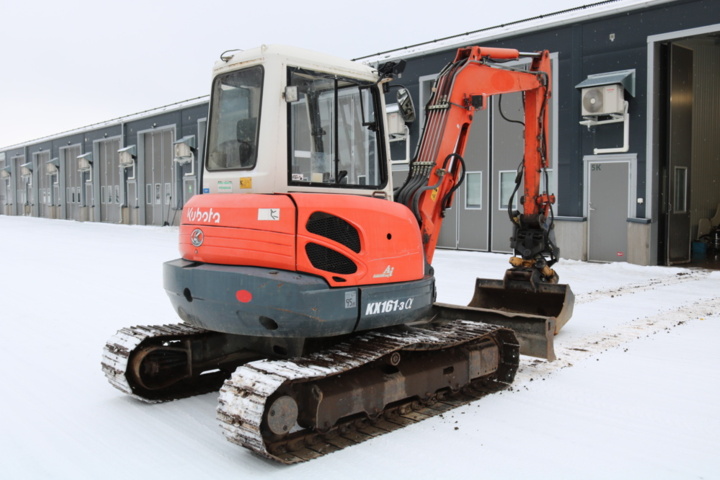 Crawler excavator Kubota KX161-3a. 2007th - PS Auction - We value