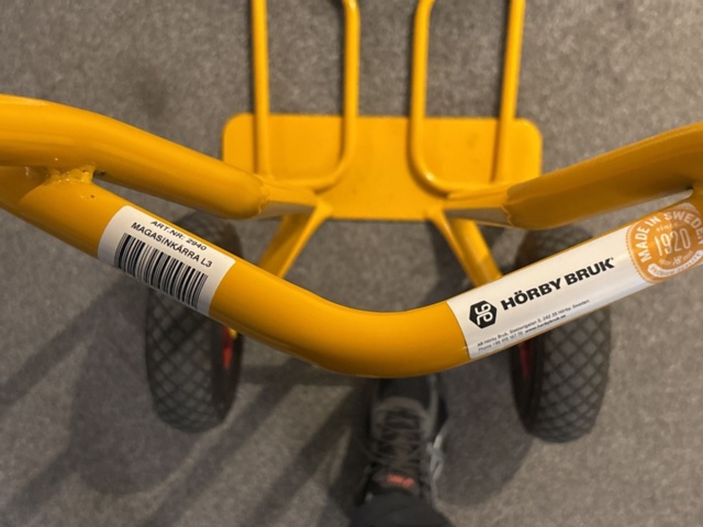 1469118-3 Magasinkärra - Hörby Bruk Magasinkärra L3