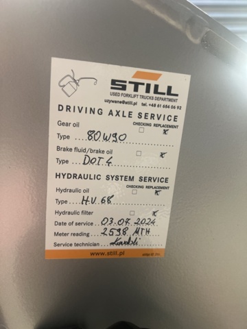 1431751-7 Reach truck - Still FM-X 20 -2016