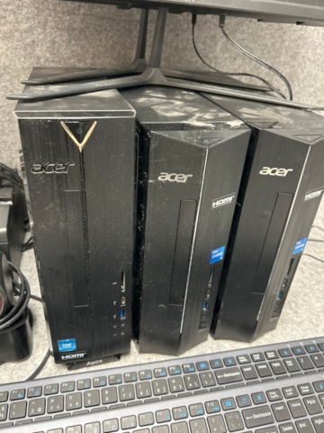 1436156-6 Computers 3 pcs with cash register equipment - Acer Aspire XC-840 / XC-1780 / C21PULSE