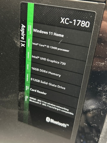 1436156-9 Computers 3 pcs with cash register equipment - Acer Aspire XC-840 / XC-1780 / C21PULSE