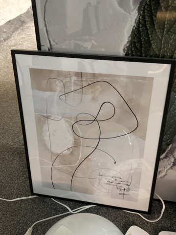 1469129-4 Belysning och ramade planscher