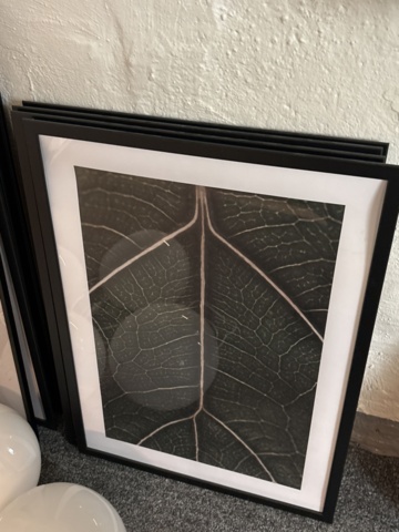 1469129-7 Belysning och ramade planscher