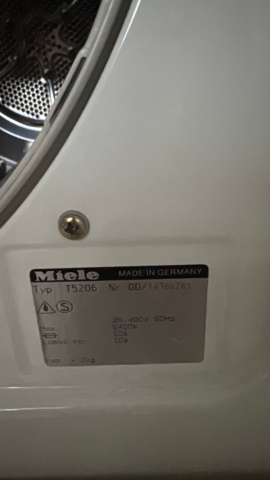 1344201-3 Tumble dryer Miele