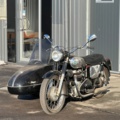 1384779-1 Motorcykel med sidovagn - AJS Model 30 -1957