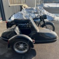 1384779-7 Motorcykel med sidovagn - AJS Model 30 -1957
