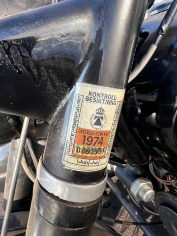 1384779-12 Motorcykel med sidovagn - AJS Model 30 -1957