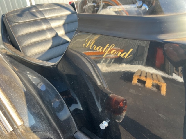 1384779-26 Motorcykel med sidovagn - AJS Model 30 -1957