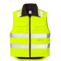1483273-1 High visibility vest - Fristads, fur fiber lined, size S, zipper, reflective