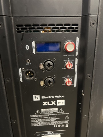 1492102-5 Speakers - 10 pcs Electro-Voice ZLX-15BT