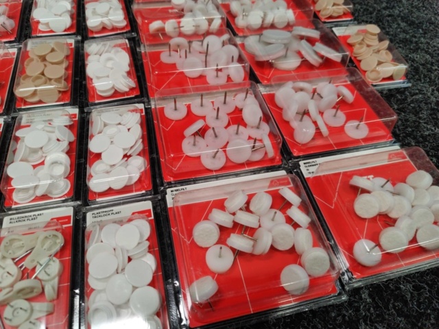 1491818-3 Cover caps, all hooks & slide buttons, MFT