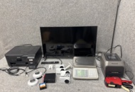 1436157 Collection of shop and office equipment - Epson / Honeywell / TCL / Axis and others.