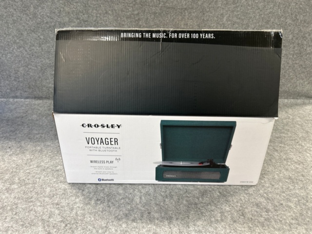 1442286-1 Vinyl player - Crosley Voyager CR8017B (Returned product)