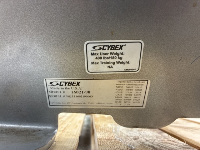 1492149-12 Back extension bench, Cybex