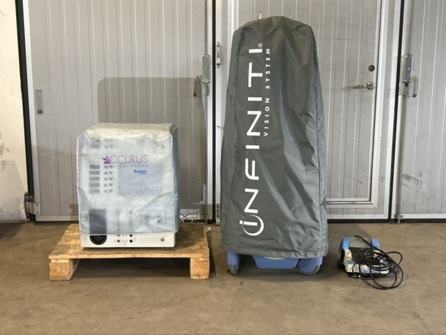 1404508-2 Fakoemulsifieringssystem med tillbehör – Alcon Accurus 600DS / Infiniti Vision System