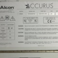 1404508-14 Fakoemulsifieringssystem med tillbehör – Alcon Accurus 600DS / Infiniti Vision System