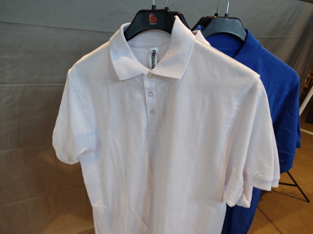 1491912-2 Polo shirts, 4 pcs - Fristads, short sleeves, collar with buttons, size M