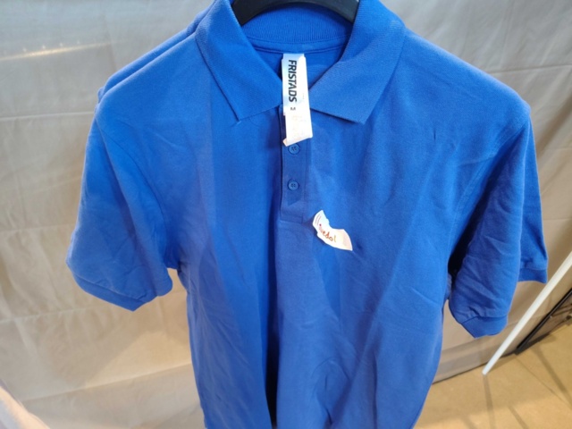 1491912-3 Polo shirts, 4 pcs - Fristads, short sleeves, collar with buttons, size M