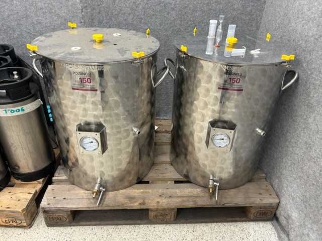 1436497-11 Fermentation tank with various accessories - Polsinelli 150 LT