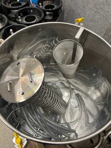 1436497-19 Fermentation tank with various accessories - Polsinelli 150 LT