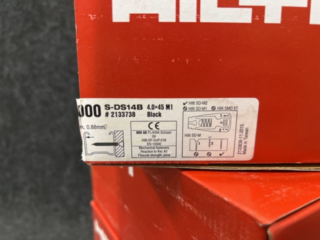 1492650-3 Approximately 4000 pcs. Drywall screws, banded 4.0x45mm, Hilti