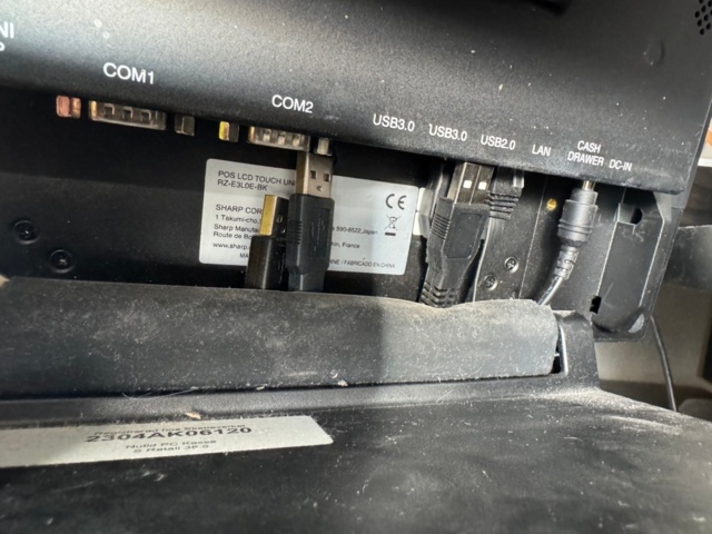 1405551-7 Komplett kassasystem – pekskärm, kvittoskrivare och tillbehör