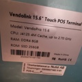 1405552-3 Kassasystem / POS-paket – Vendolink 15,6” Touch