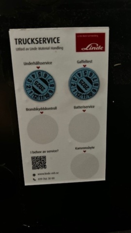 1492753-6 Reach truck Linde R14X-02 - Spare parts forklift