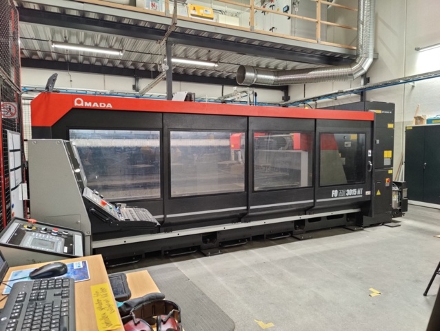 1492755-8 Laser cutting machine Amada FO MII 3015 NT 4kW + Automated Storage Tower