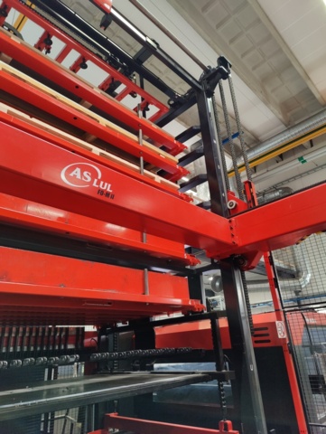 1492755-40 Laser cutting machine Amada FO MII 3015 NT 4kW + Automated Storage Tower