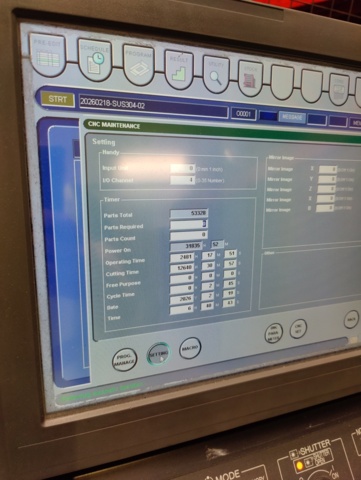 1492755-80 Laser cutting machine Amada FO MII 3015 NT 4kW + Automated Storage Tower