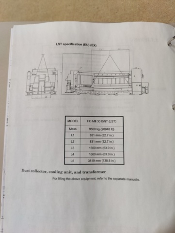 1492755-115 Laser cutting machine Amada FO MII 3015 NT 4kW + Automated Storage Tower