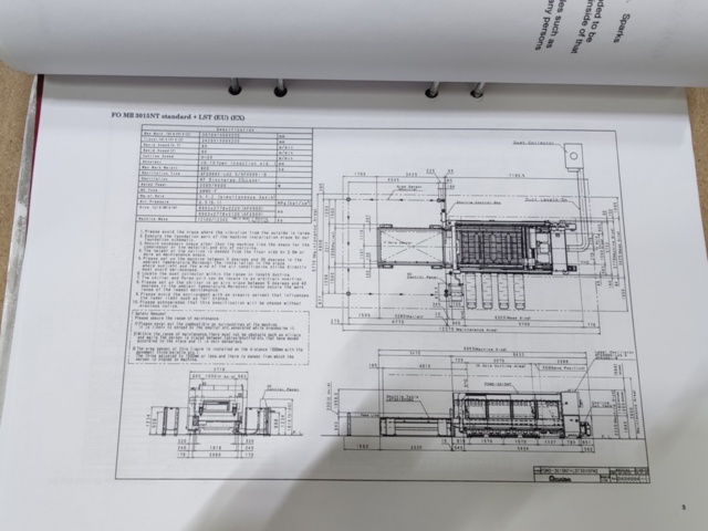 1492755-117 Laser cutting machine Amada FO MII 3015 NT 4kW + Automated Storage Tower
