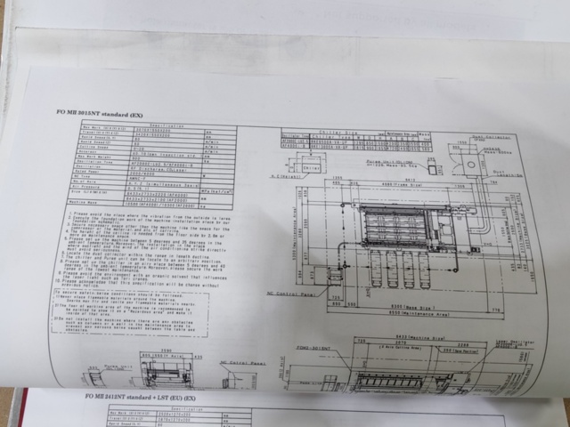 1492755-118 Laser cutting machine Amada FO MII 3015 NT 4kW + Automated Storage Tower