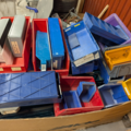 1408021-1 Lot of plastic storage boxes - approx. 2 pallets - mixed models