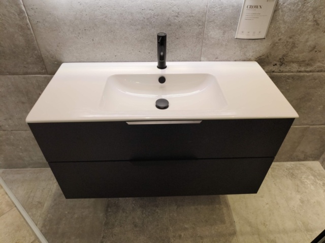 1401329-11 Badrumsinrening Macro Design  Svart EK 100