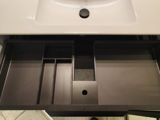 1401329-15 Badrumsinrening Macro Design  Svart EK 100