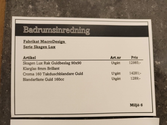 1401330-12 Duschinredning Macro Design Skagen Lux