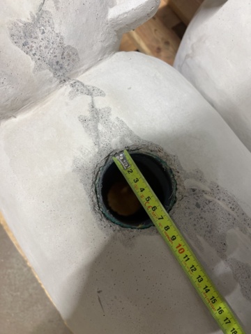 1469600-6 Post holders 3 pcs in the shape of hippos