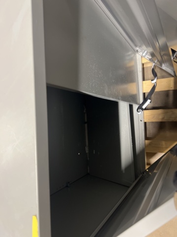 1469604-7 Sheet metal cabinets 3 pcs