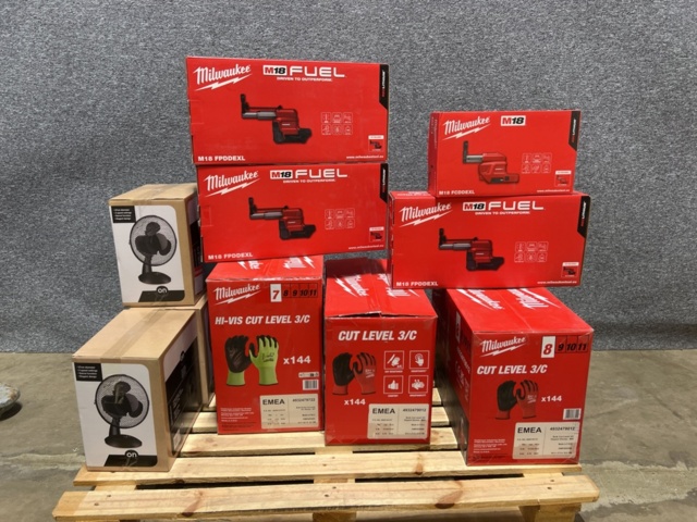 1469612-1 Handskar, dammsugaradaptrar och bordsfläktar - Milwaukee