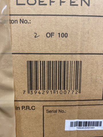 1489217-3 Wall mount Loeffen LFTM7000 TV tilt 43-90"