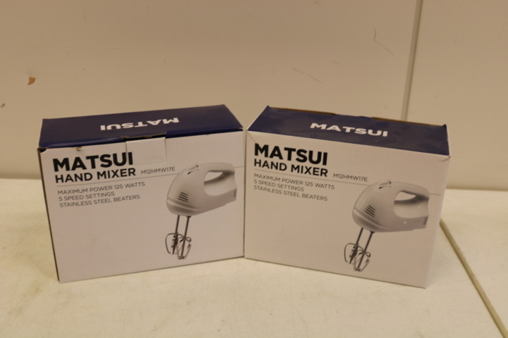 1416817-2 2 pcs New Hand Mixers Matsui
