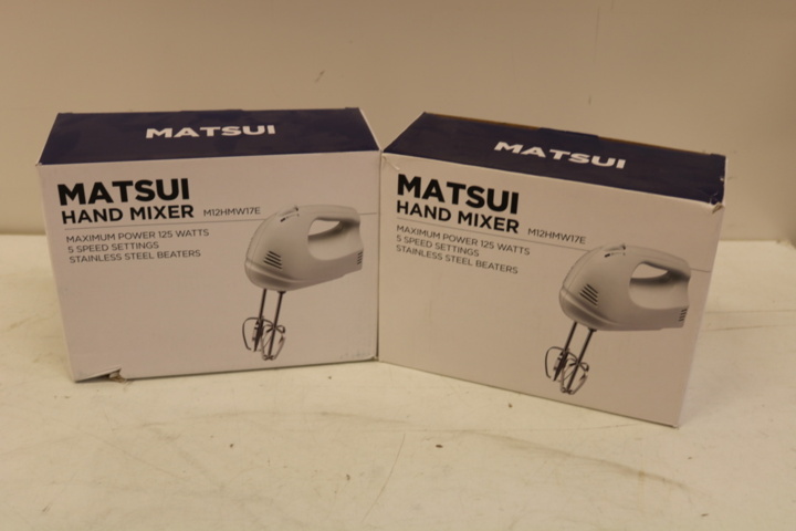 1416818-2 2 pcs New Hand Mixers Matsui