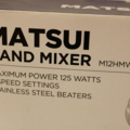1416818-3 2 pcs New Hand Mixers Matsui